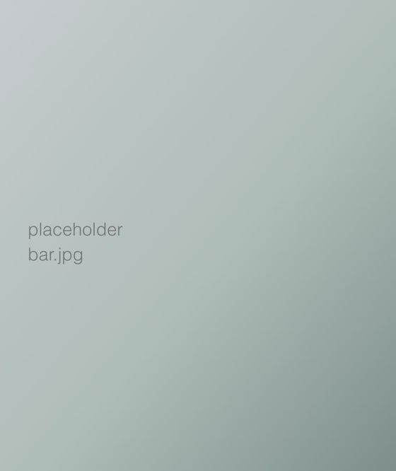 De glasblokken bar met het espressoapparaat